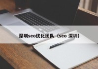 深圳seo优化团队（seo 深圳）